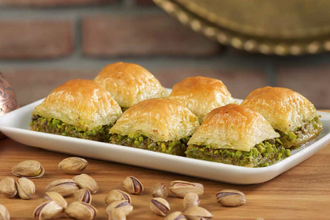 Pistachio baklava